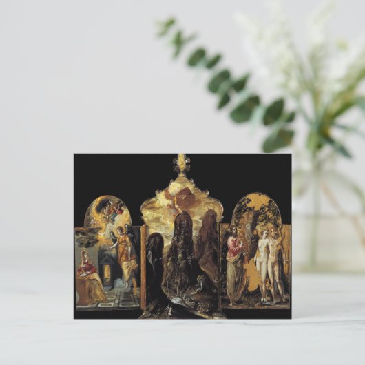 "Der Modena-Triptych" Postkarte (Stehend Vorderseite)