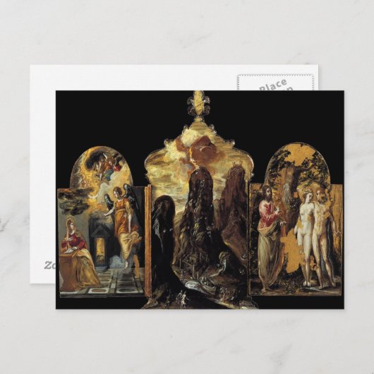 "Der Modena-Triptych" Postkarte (Vorne/Hinten)
