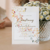 Der moderne Boho Wasserfarbe Herbst hinterlässt Bo Einladung