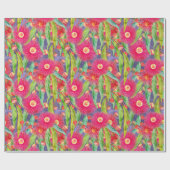 Der moderne Eukalyptus im Frühling blüht nach dem  Geschenkpapier (Flach)