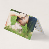 Der moderne Foto-Kalender ändert die Datumskarte Visitenkarten (Rückseite)