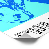 Der moderne Jäger Poster (Ecke)