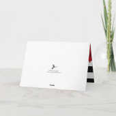 Der moderne Luxe Happy Valentinstag Feiertagskarte (Rückseite)