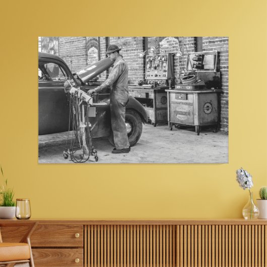 Der moderne Mechanismus 1939 Leinwanddruck (Insitu (Wohnzimmer))