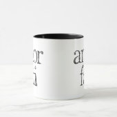 Der moderne Philosoph: Amor Fati Tasse (Zentrum)