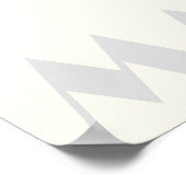 Der moderne Retro Obstmarkt Lemon Blossom Poster (Ecke)