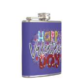 Der moderne Valentinstag Flachmann (Rechts)