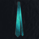 Der moderne Vatertag Hochzeit des Aqua-Glitzer Gli Krawatte<br><div class="desc">Funkelnd Imitate Glitzer ombre Muster ist in vielen Farben erhältlich. Moderne Design-Glitzern für Vatertag-Vater,  die auch funkeln! Auch beruflich genug für die Arbeit.</div>