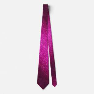 Der moderne Vatertag Hochzeit von rosa Glitzer Gli Krawatte