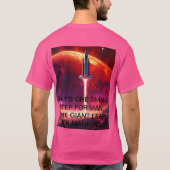 Der modernste dunkle T - Shirt der USA - Komfortab (Rückseite)