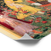 Der Mogul Kaiser Babur empfängt die Gesandten Uzbe Poster (Ecke)