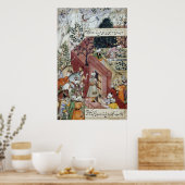 Der MogulKaiser Babur Poster (Küche)
