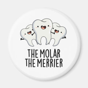 Der Molar der lustige Zahnstochstand Magnet