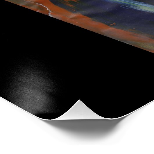 Der Moment der Inspiration Poster (Ecke)