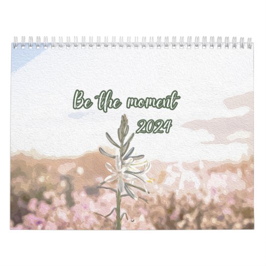 Der Moment des monatlichen Kalenders Kalender (Titelbild)