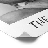 Der Moment, in dem ich Vater wurde, Personalisiert Poster (Ecke)