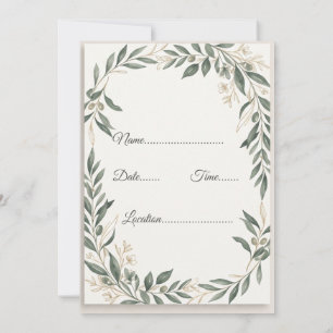 Der Moment vor der romantischen Hochzeitsantrag fü Einladung
