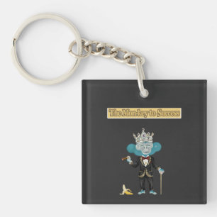 Der Mon-key zum Erfolg Geschenk  Schlüsselanhänger