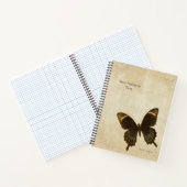 Der Monarch der Mandarinen: Orchard Swallowtail Notizblock (Innenseite)