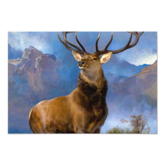 Der Monarch des Glens von Edwin Landseer Fotodruck (Vorne)