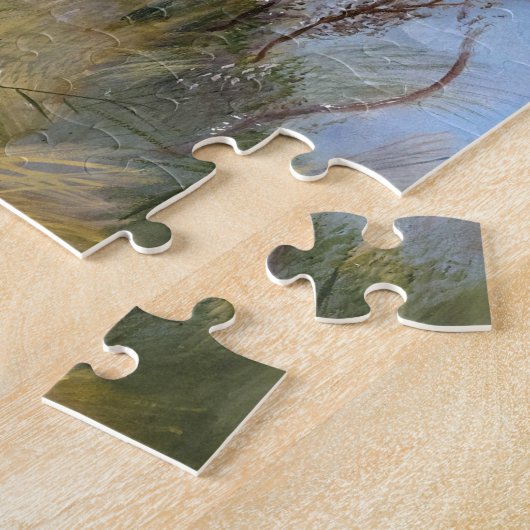 Der Monarch des Glens von Edwin Landseer Puzzle (Seite)