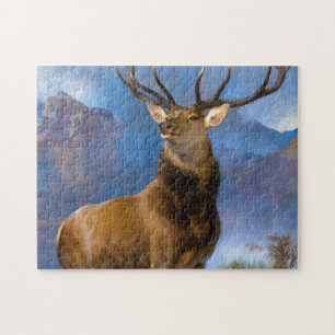 Der Monarch des Glens von Edwin Landseer Puzzle