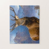 Der Monarch des Glens von Edwin Landseer Puzzle (Vertikal)