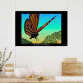 Der Monarch des Morgens Poster (Küche)