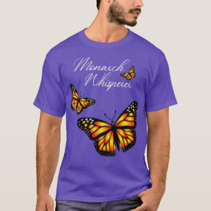 Der Monarch flüstert Niedliche Entomologie-Lover-G T-Shirt