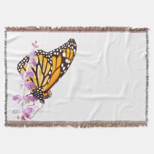 Der Monarch ist auf dem Lavendel Decke (Vorderseite)