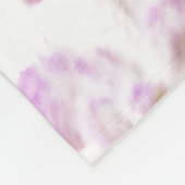 Der Monarch ist auf dem Lavendel Fleecedecke (Ecke)