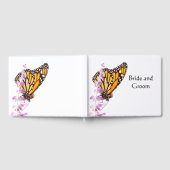 Der Monarch ist auf dem Lavendel Gästebuch (Voll)