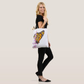 Der Monarch ist auf dem Lavendel Tasche (Am Model)