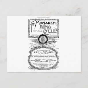Der Monarch König aller Zyklen Postkarte