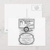 Der Monarchen König aller Zyklen Postkarte (Vorne/Hinten)