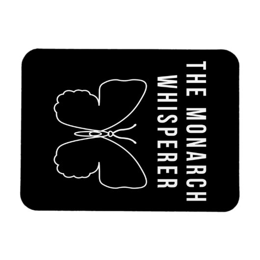 Der Monarchflüsterer Magnet (Horizontal)