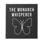 Der Monarchflüsterer Notizblock (Vorderseite)
