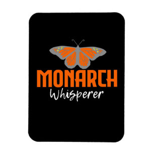 Der Monarchschmetterling flüstert Magnet