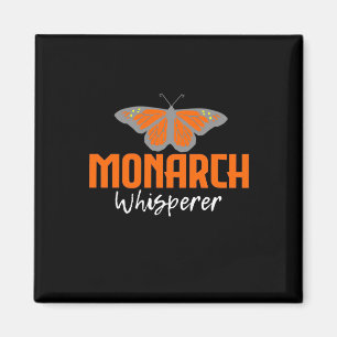 Der Monarchschmetterling flüstert Magnet