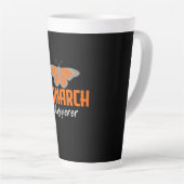 Der Monarchschmetterling flüstert Milchtasse (Rechte Ecke)