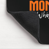 Der Monarchschmetterling flüstert Mousepad (Ecke)