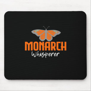 Der Monarchschmetterling flüstert Mousepad