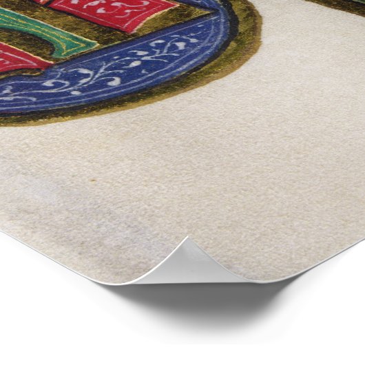 Der Monat April: Im Wiesen Poster (Ecke)