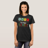Der Monat der Historie des ersten Elements wird sc T-Shirt (Vorne ganz)