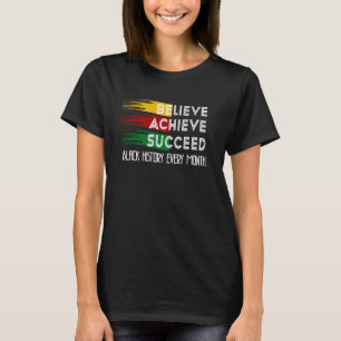 Der Monat der schwarzen Geschichte, den die USA st T-Shirt