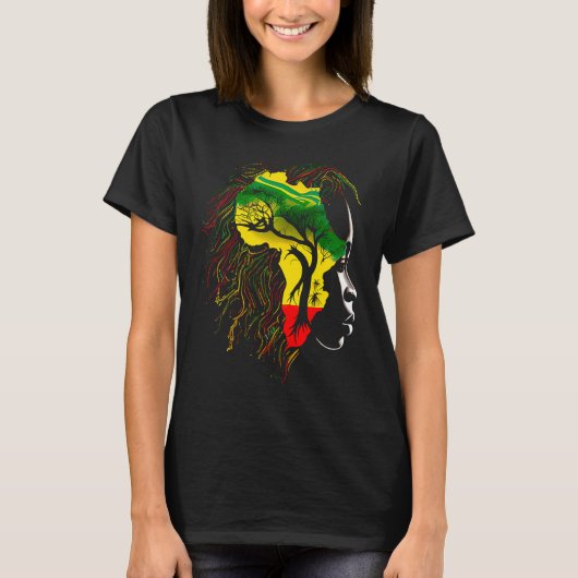 Der Monat der schwarzen Geschichte T-Shirt (Vorderseite)