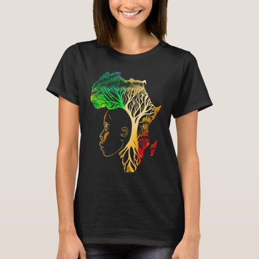 Der Monat der schwarzen Geschichte T-Shirt (Vorderseite)