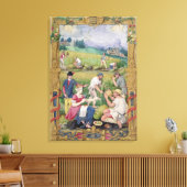 Der Monat des Augusts: Die Ernte Leinwanddruck (Insitu (Wohnzimmer))