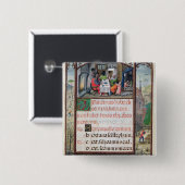 Der Monat Januar Button (Vorne & Hinten)