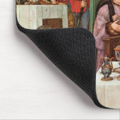 Der Monat Januar Mousepad (Ecke)